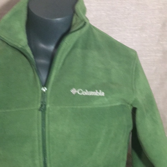 Columbia green zip up jacket - Picture 2 of 6